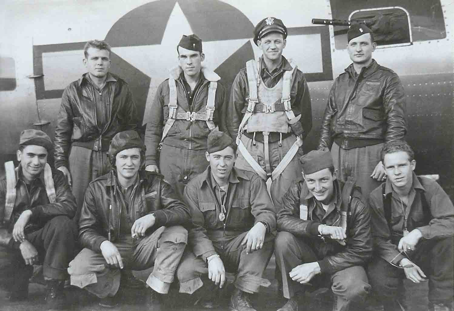 Evans' Crew - 602nd Squadron - 03 August 1944